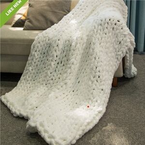 Inshere Luxury Chunky Knit Blanket
